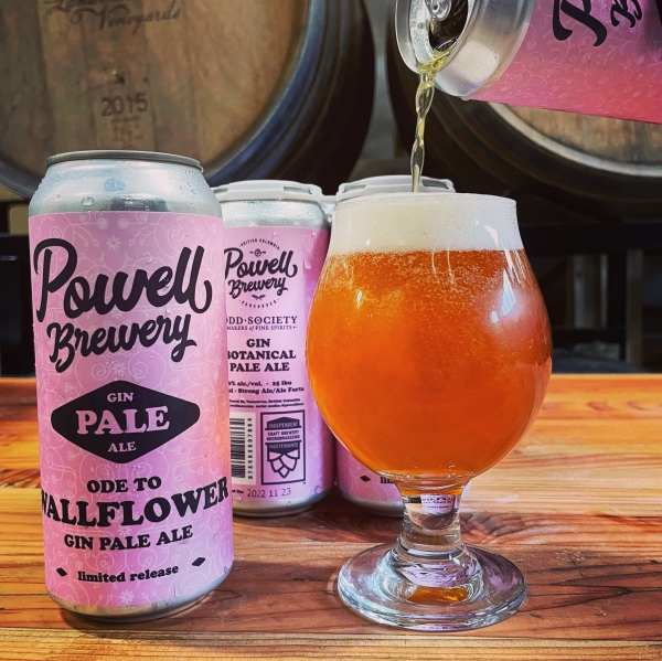 Powell Brewery and Odd Society Spirits Bring Back Ode to Wallflower Pale Ale