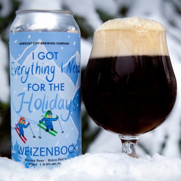 Sawdust City Brewing and Eastbound Brewing Release I Got Everything I Need For The Holidays Weizenbock