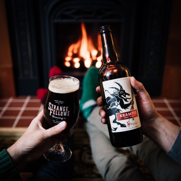Strange Fellows Brewing Releases 2022 Edition of Krampus Abbey Dubbel