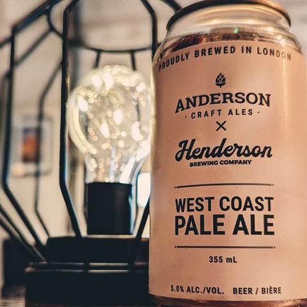 Anderson Craft Ales and Henderson Brewing Release West Coast Pale Ale