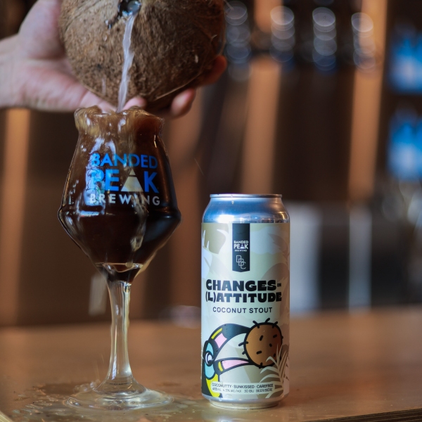 Banded Peak Brewing and The Dandy Brewing Company Release Changes in (L)Attitude Coconut Stout
