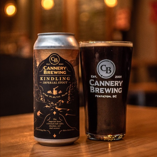 Cannery Brewing Releases Kindling Imperial Stout and Whisky Barrel Aged Kindling