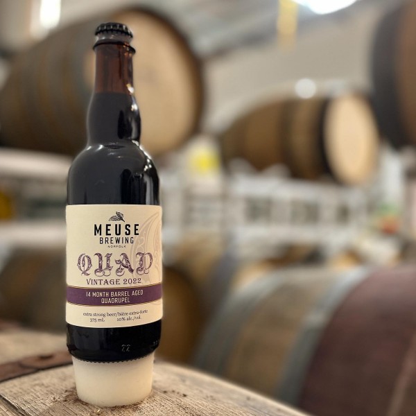 Meuse Brewing Releases Oak Aged Quad