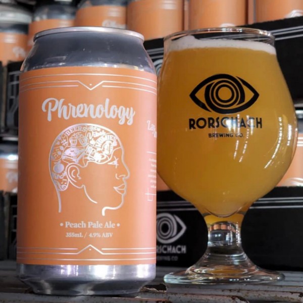 Rorschach Brewing and Laylow Brewery Release Phrenology Peach Pale Ale