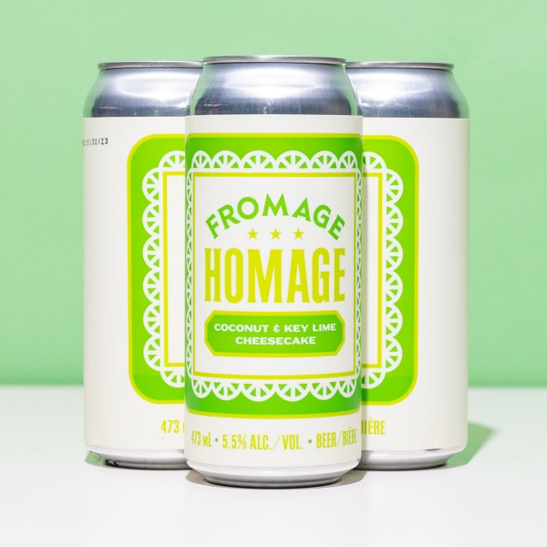 Bellwoods Brewery Releases Fromage Homage Coconut & Key Lime Cheesecake Pale Ale