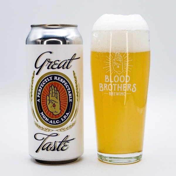 Blood Brothers Brewing Releases Great Taste Non-Alc IPA