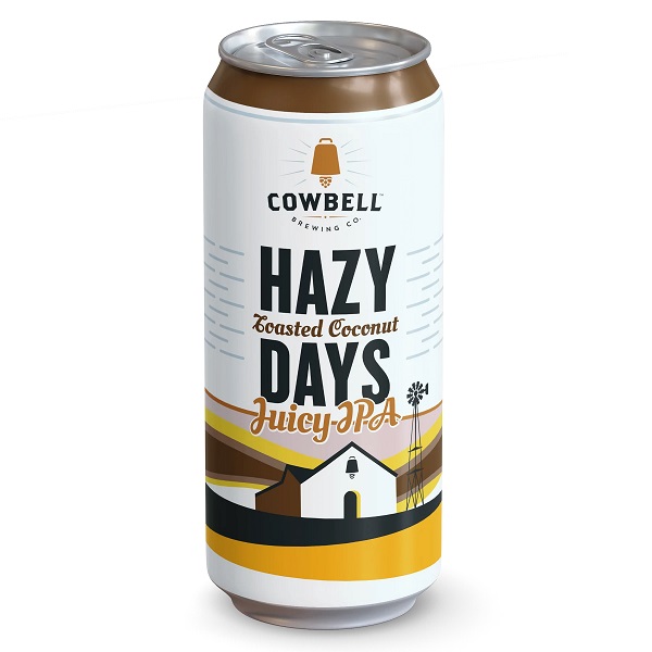Cowbell Brewing Releases Toasted Coconut Hazy Days Juicy IPA