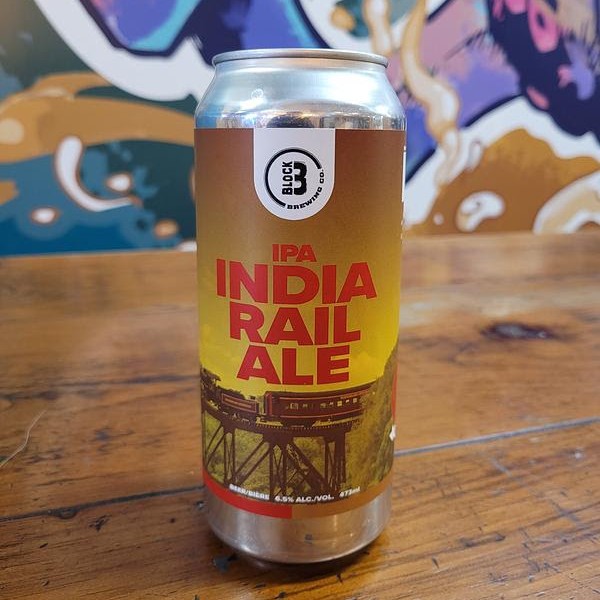 Block Three Brewing Releases India Rail Ale for Waterloo Central Railway