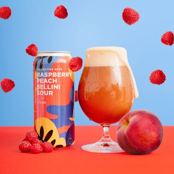 Collective Arts Brewing Releases Raspberry Peach Bellini Sour