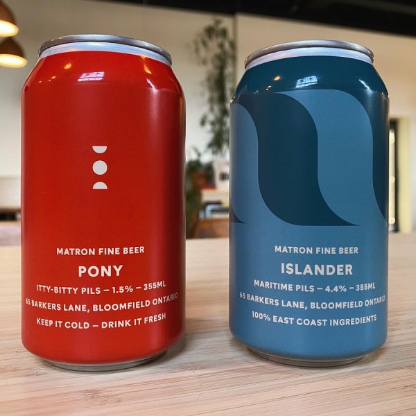 Matron Fine Beer Releases Pony Itty-Bitty Pils and Islander Maritime Pils