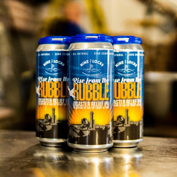 Nine Locks Brewing Releases Rise From the Rubble Disaster Relief IPA