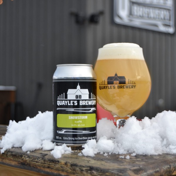 Quayle’s Brewery Releases Snowstorm IcePA