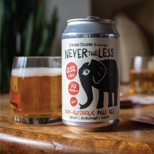 Strange Fellows Brewing Releases Nevertheless Non-Alcoholic Pale Ale