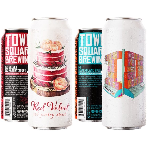 Town Square Brewing Releases Red Velvet Red Pastry Stout and I/O New England Pale Ale