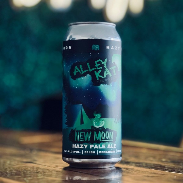 Alley Kat Brewing Releases New Moon Hazy Pale Ale