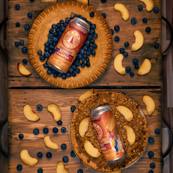 Camp Beer Co. Releases Betty Camper Blueberry & Peach Cobbler Sour
