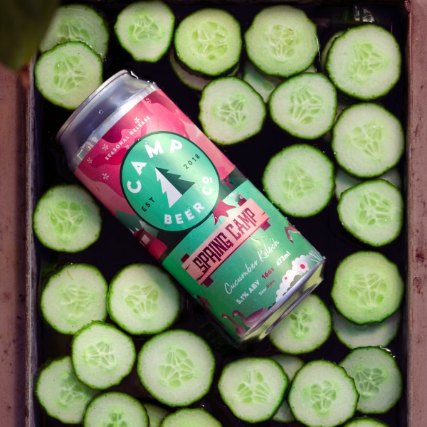 Camp Beer Co. Releases Spring Camp Cucumber Kölsch