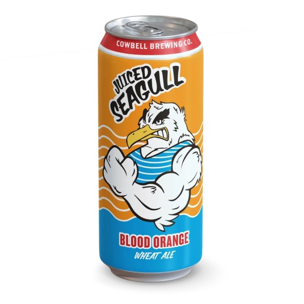 Cowbell Brewing Releases Juiced Seagull Blood Orange Wheat Ale
