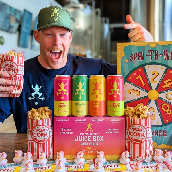 Dead Frog Brewery Releasing Spring & Summer 2023 Edition of Juice Box Sour Mixer