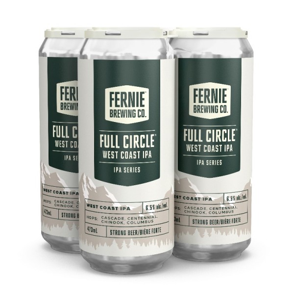 Fernie Brewing Releases Full Circle West Coast IPA