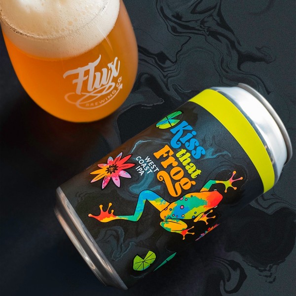 Flux Brewing Releases Kiss That Frog West Coast IPA and Life is a Mosaic Session Ale