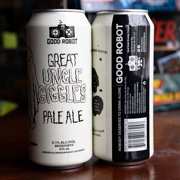 Good Robot Brewing Releases Great Uncle Giggles Pale Ale