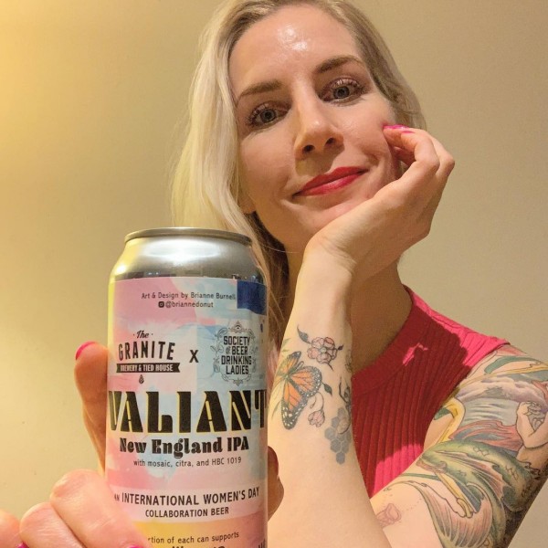 Granite Brewery and The Society of Beer Drinking Ladies Releasing 2023 Edition of Valiant NEIPA