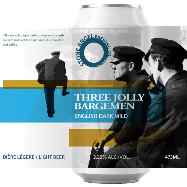 Stone Angel Brewing Releases Three Jolly Bargemen English Dark Mild