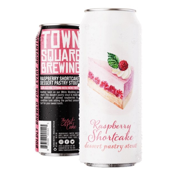 Town Square Brewing Brings Back Raspberry Shortcake Dessert Pastry Stout