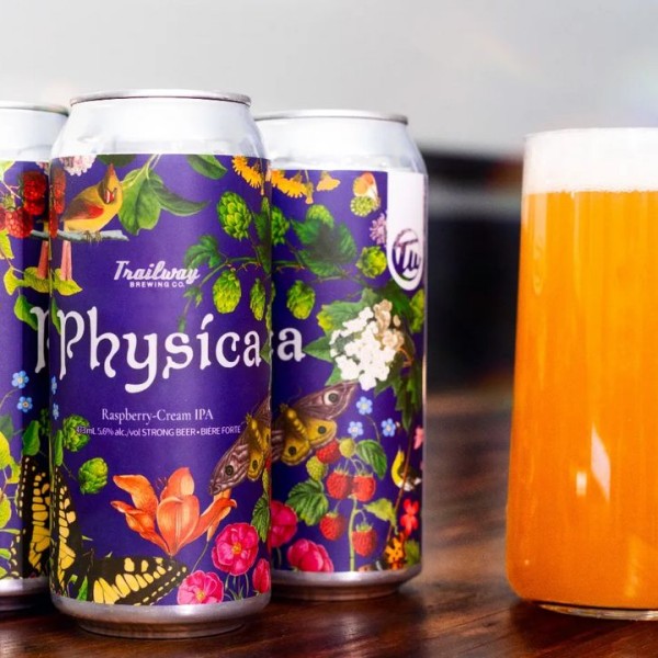 Trailway Brewing Releases Physica Raspberry Cream IPA