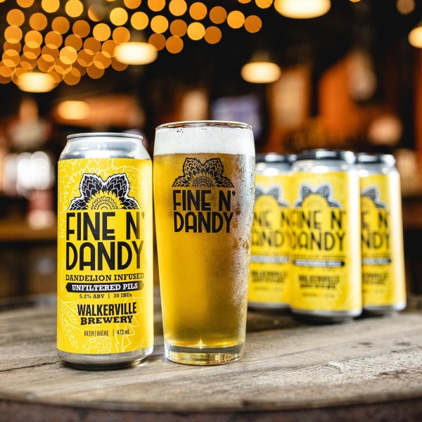 Walkerville Brewery Brings Back Fine N’ Dandy Dandelion Pils for Windsor Cancer Centre Foundation