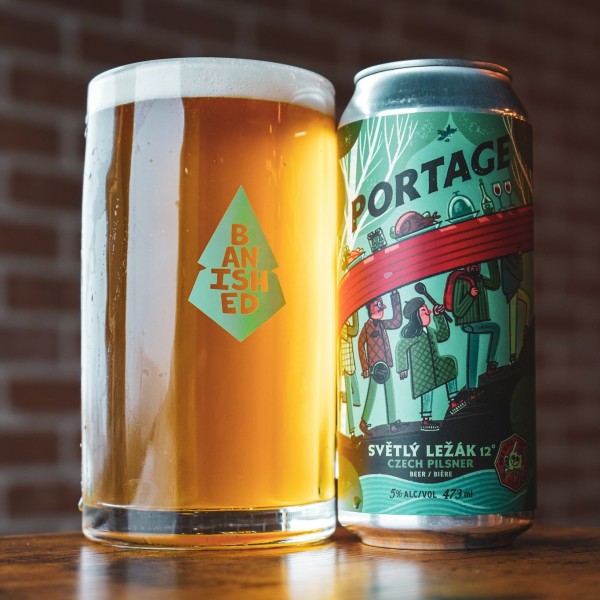 Banished Brewing Releases Portage Czech Pilsner