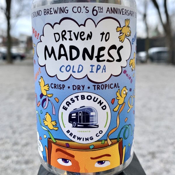 Eastbound Brewing Releases Driven To Madness Cold IPA