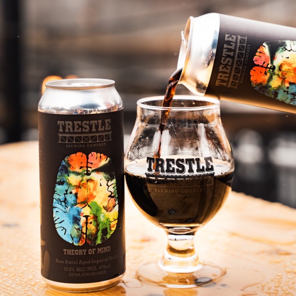 Trestle Brewing Releases Theory of Mind Imperial Stout and Derailment Cold IPA