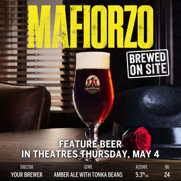 Les 3 Brasseurs/The 3 Brewers Releases Mafiorzo Amber Ale