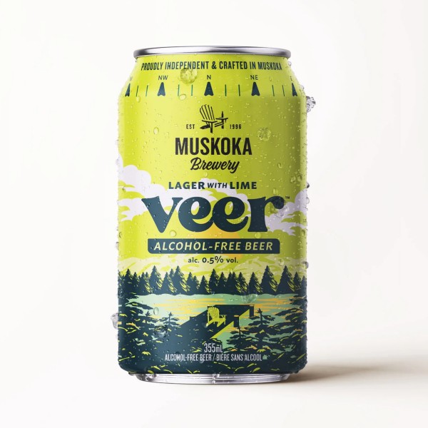 Muskoka Brewery Releases Veer Alcohol-Free Lager with Lime
