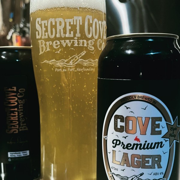 Secret Cove Brewing Releases Cove Lager