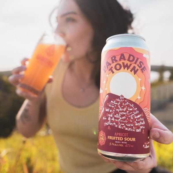 Banished Brewing Releases Paradise Town Apricot Sour