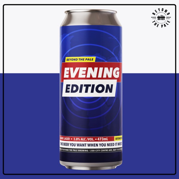 Beyond The Pale Brewing Releases Evening Edition Dark Lager