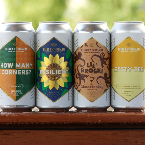 Blind Enthusiasm Brewing Releases Four Beers for Summer