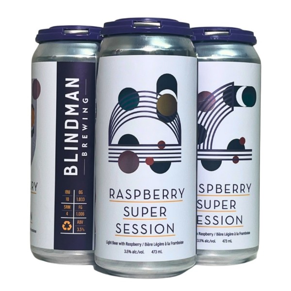 Blindman Brewing Releases Raspberry Super Session Ale