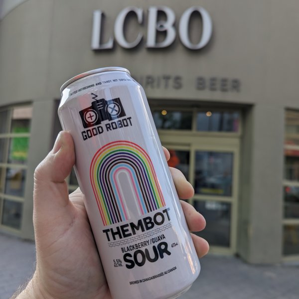 Good Robot Brewing Thembot Sour Now Available at LCBO in Ontario