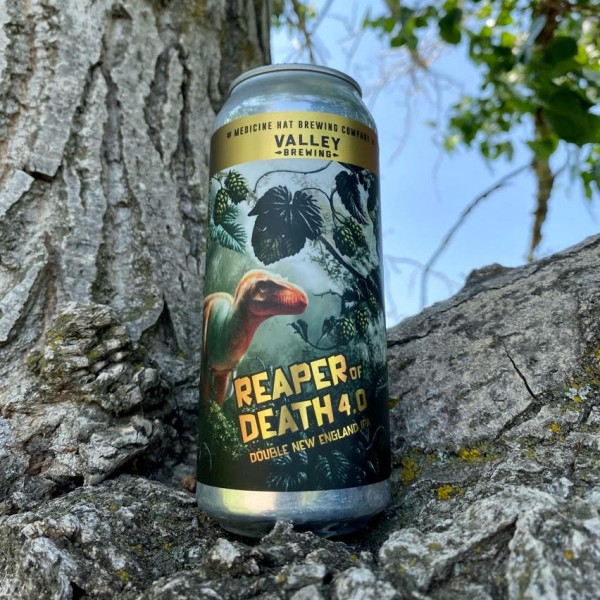 Medicine Hat Brewing Company and Valley Brewing Release Reaper of Death 4.0 Double NEIPA