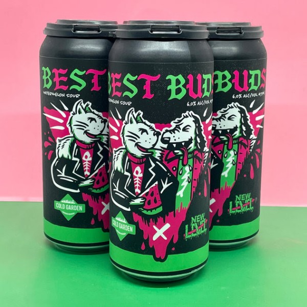 New Level Brewing and Cold Garden Beverage Company Release Best Buds Watermelon Sour