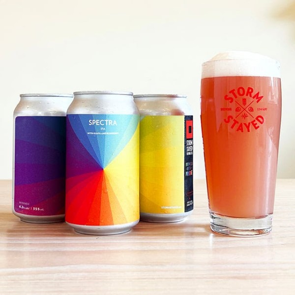 Storm Stayed Brewing Releases Spectra IPA with Guava and Blueberry