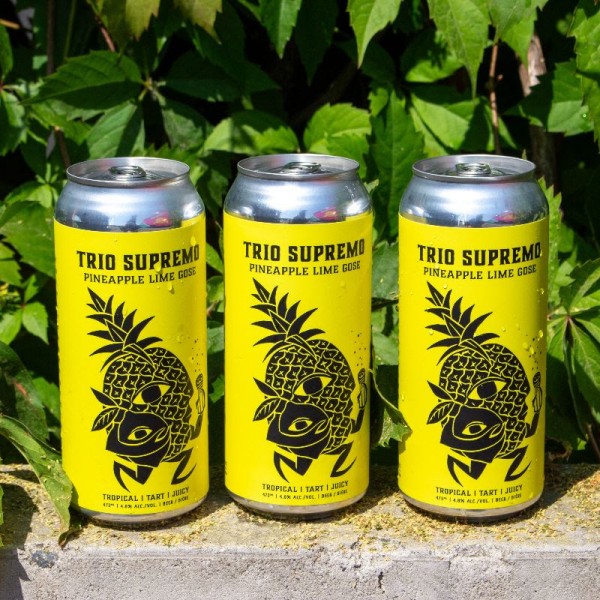 Strange Fellows Brewing Releases Trio Supremo Pineapple Lime Gose