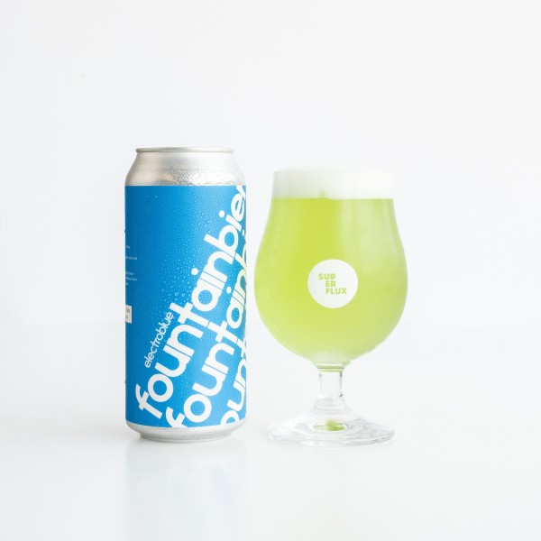 Superflux Beer Company Releases Fountainbier Electroblue