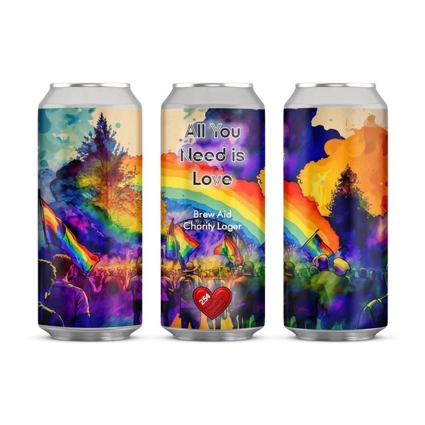 Tomorrow Brew Co. Releases All You Need Is Love Lager for Rainbow Railroad