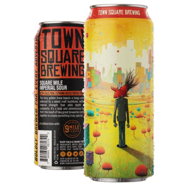 Town Square Brewing and 9 Mile Legacy Brewing Release Square Mile Imperial Sour