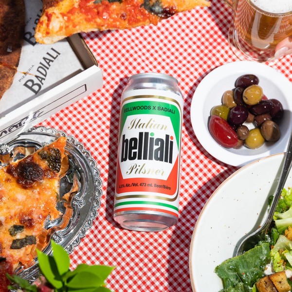 Bellwoods Brewery and Pizzeria Badiali Release Belliali Italian Pilsner